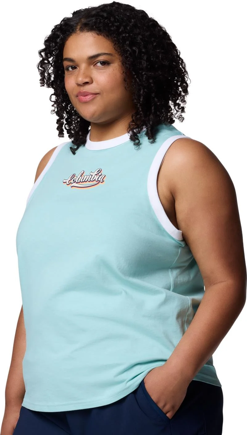 Rolling Bend Graphic Ringer Tank, Extended - Womens - Image 4