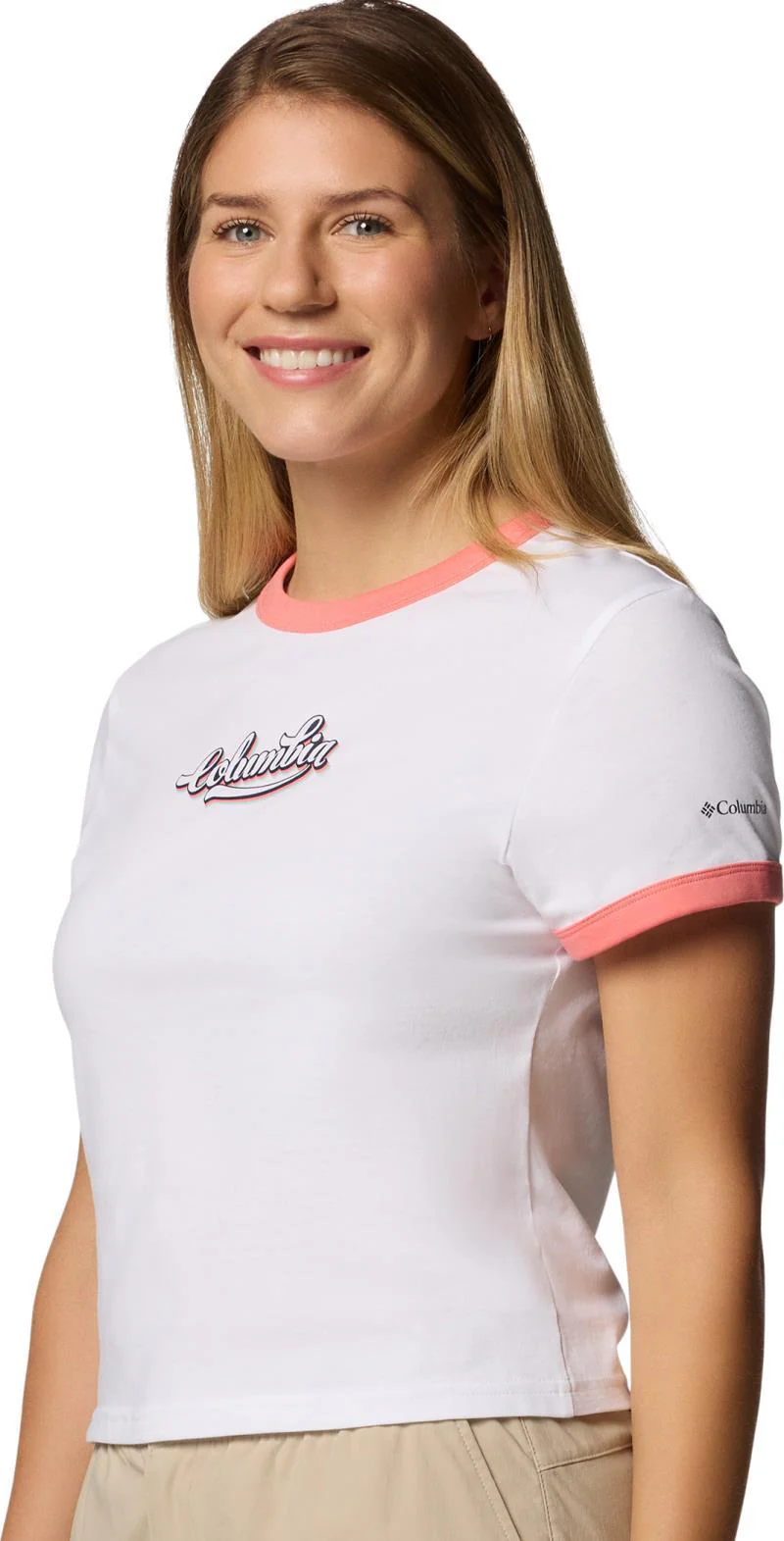 Rolling Bend Graphic Ringer Tee - Womens - Image 2