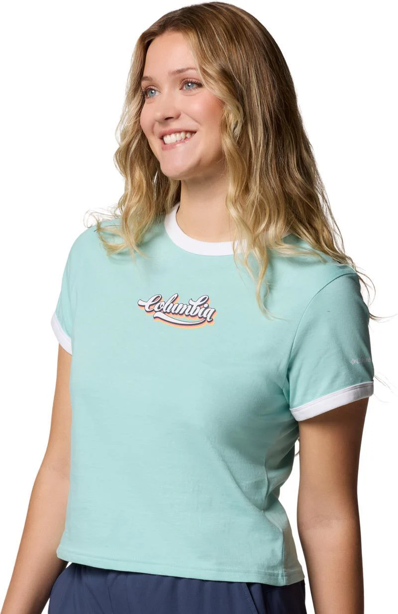 Rolling Bend Graphic Ringer Tee - Womens - Image 6