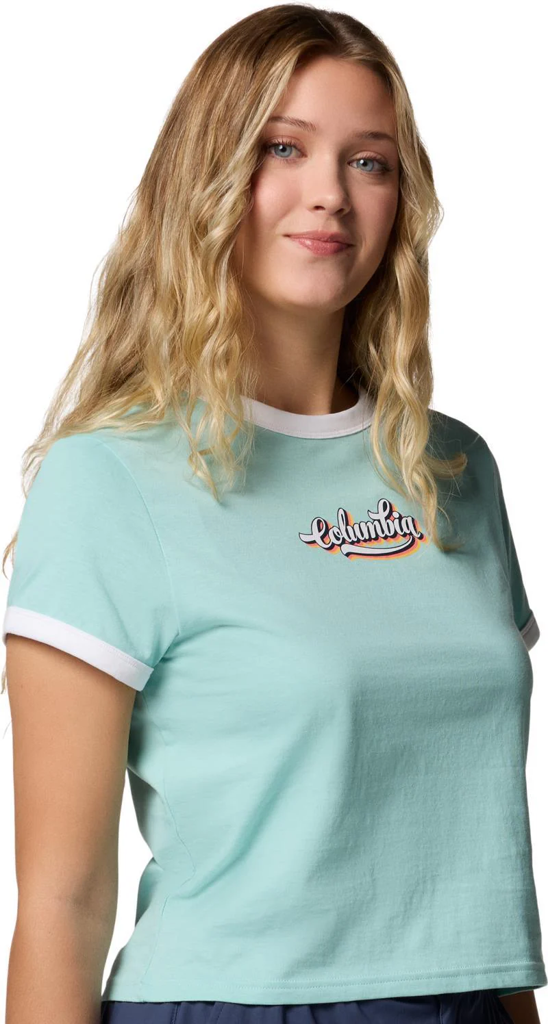 Rolling Bend Graphic Ringer Tee - Womens - Image 7