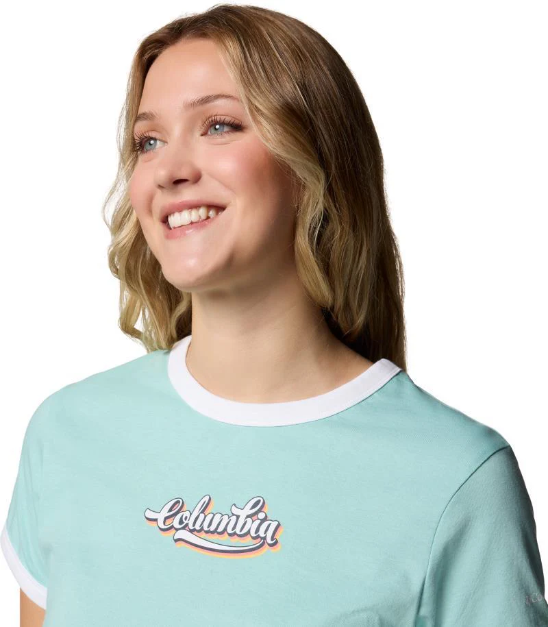 Rolling Bend Graphic Ringer Tee - Womens - Image 9