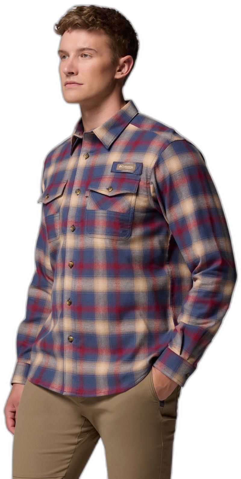 Roughtail Stretch Flannel LS - Mens - Image 43