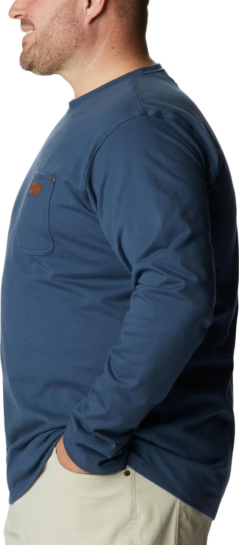 Roughtail Work LS Pocket Tee - Big - Mens - Image 4