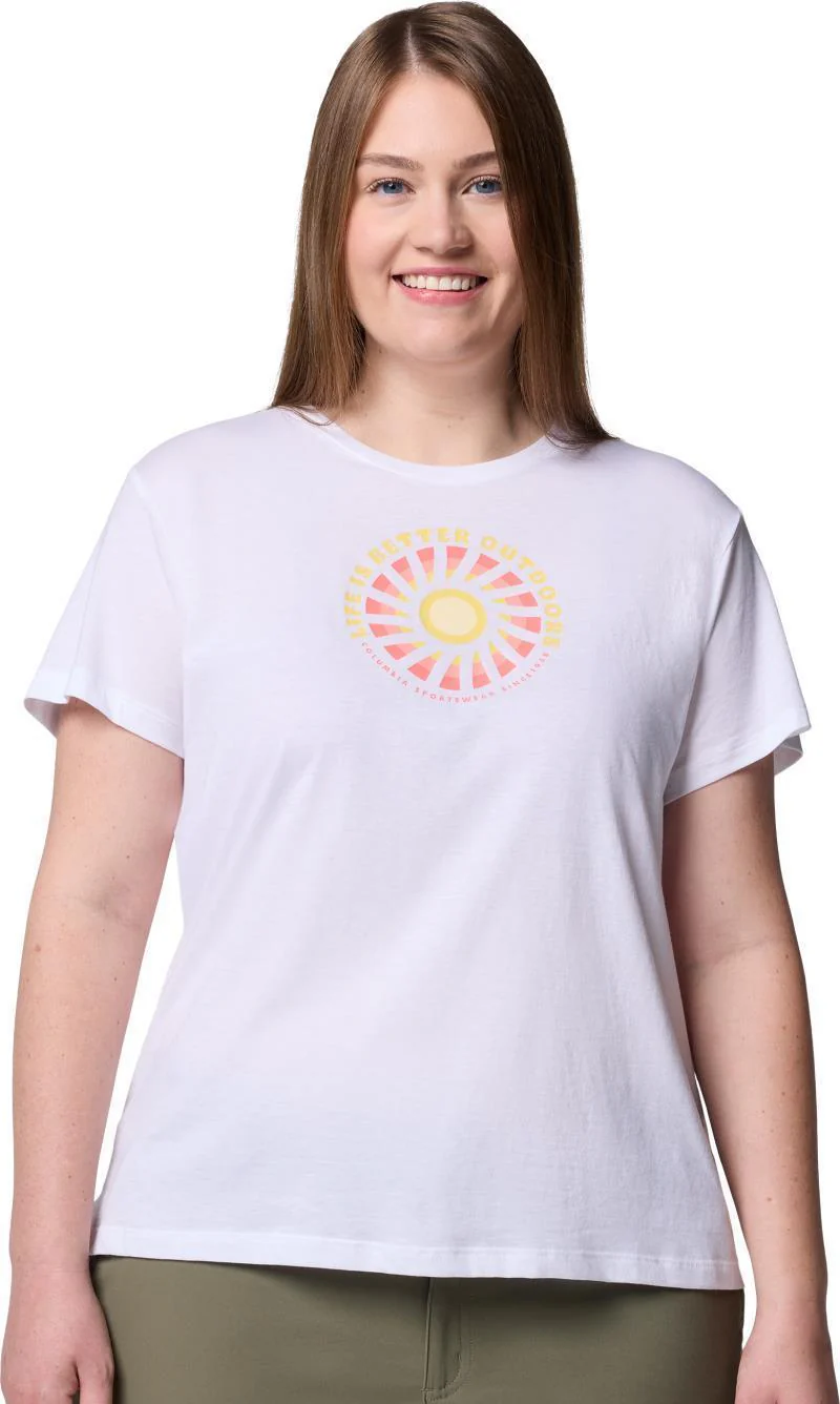 Ruby Springs Graphic Fitted SS, Extended - Womens
