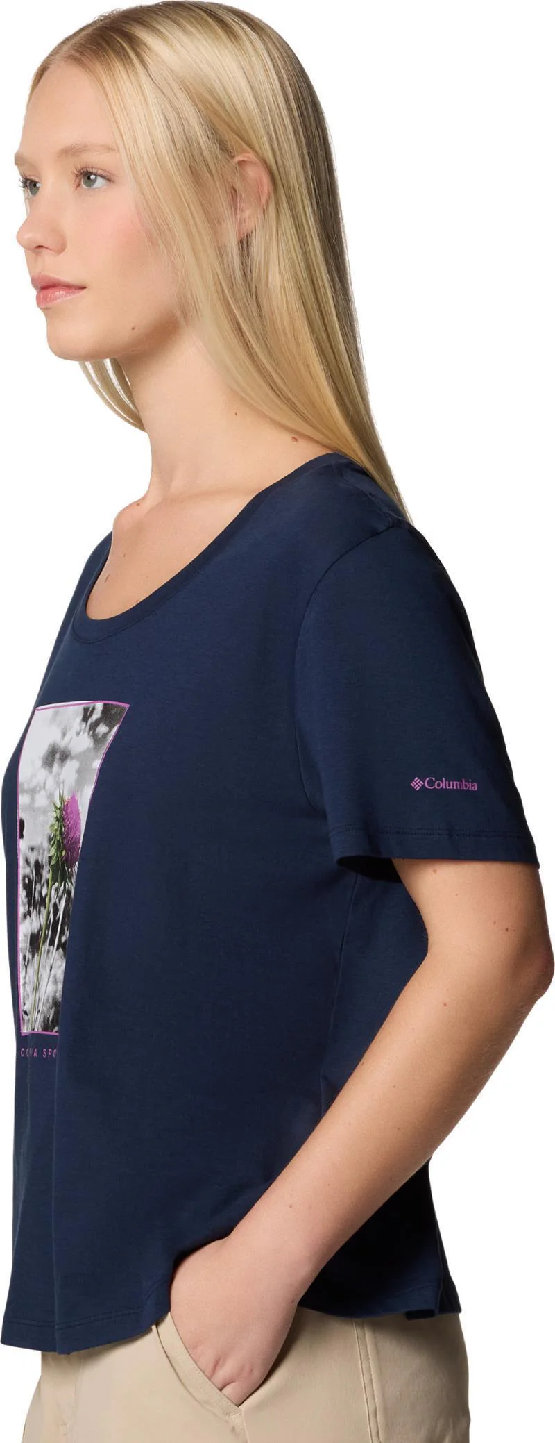 Ruby Springs Graphic Scoop Neck SS - Womens - Image 14