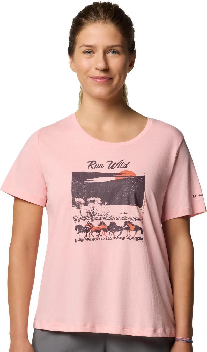 Ruby Springs Graphic Scoop Neck SS - Womens - Image 16