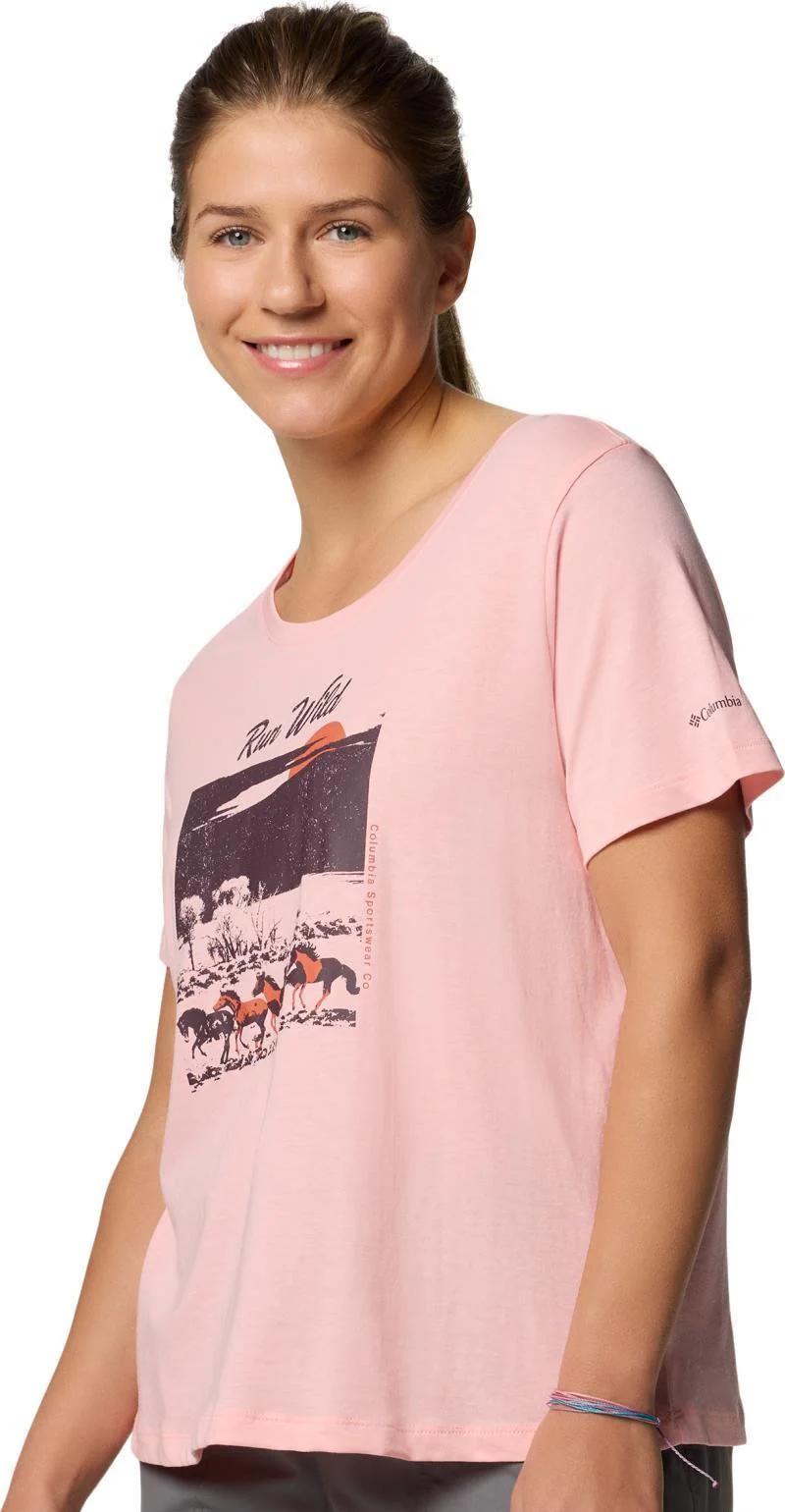 Ruby Springs Graphic Scoop Neck SS - Womens - Image 17