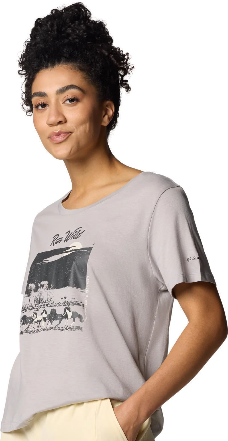 Ruby Springs Graphic Scoop Neck SS - Womens - Image 2