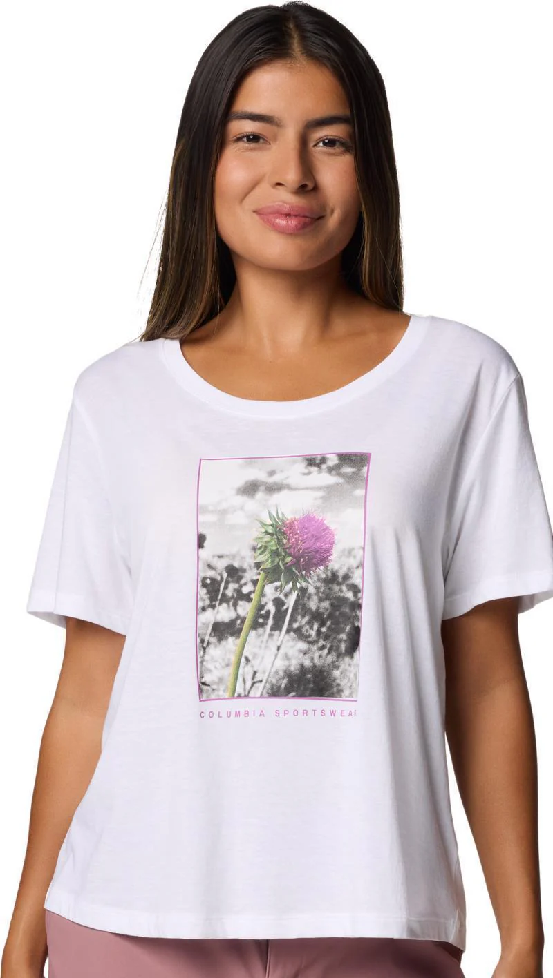 Ruby Springs Graphic Scoop Neck SS - Womens - Image 4