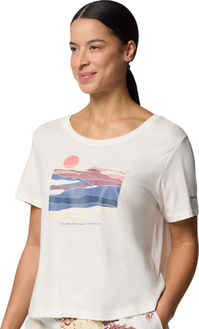 Ruby Springs Graphic Scoop Neck SS - Womens - Image 7