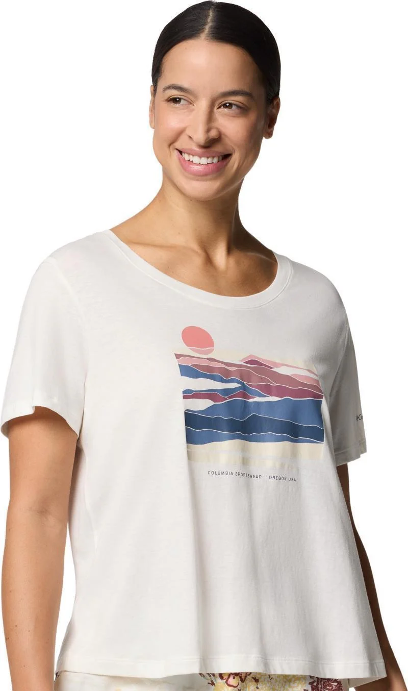 Ruby Springs Graphic Scoop Neck SS - Womens - Image 8