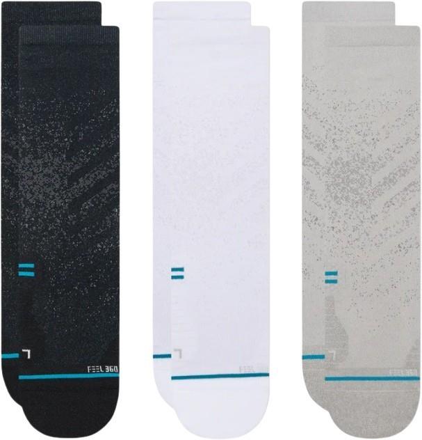 Run Light Tab Socks Crew - 3 Pack