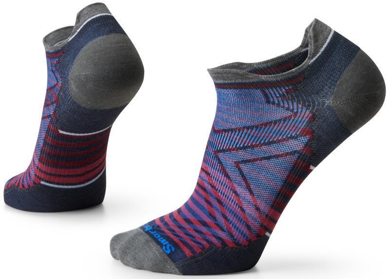 Run Zero Cushion Low Ankle Pattern Socks - Mens - Image 4