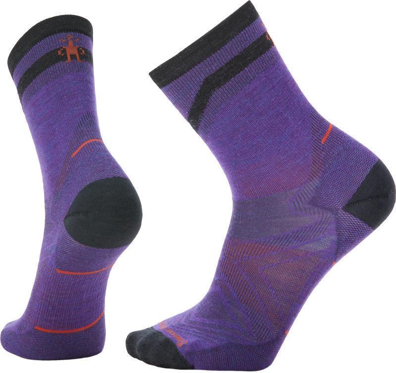 Run Zero Cushion Mid Crew Pattern Socks - Mens - Image 2