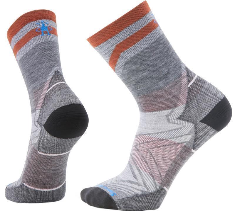 Run Zero Cushion Mid Crew Pattern Socks - Mens - Image 3