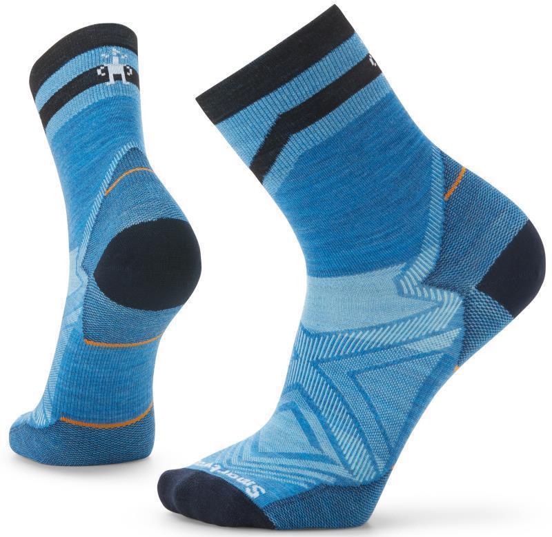 Run Zero Cushion Mid Crew Pattern Socks - Mens - Image 4