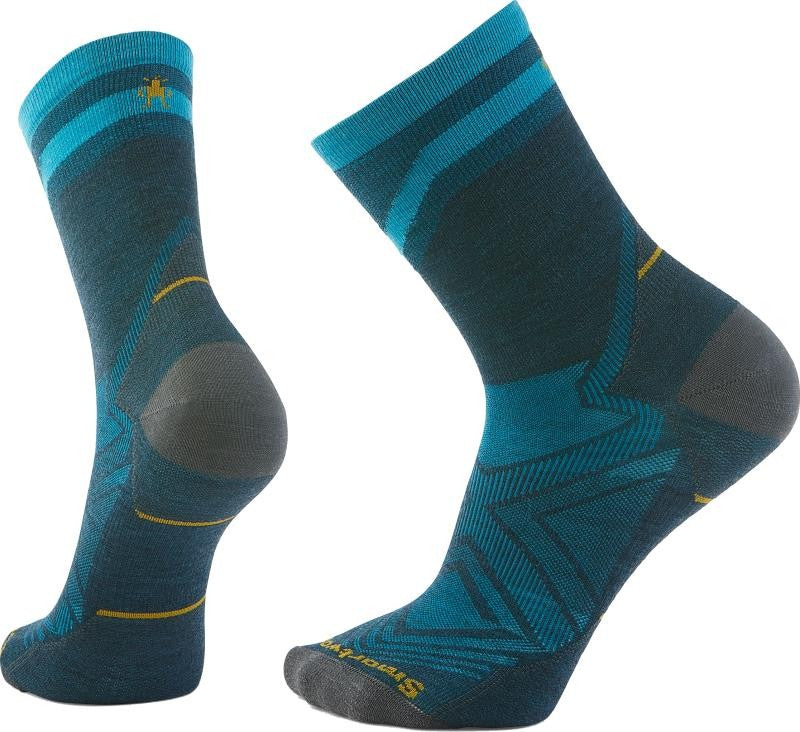 Run Zero Cushion Mid Crew Pattern Socks - Mens - Image 7