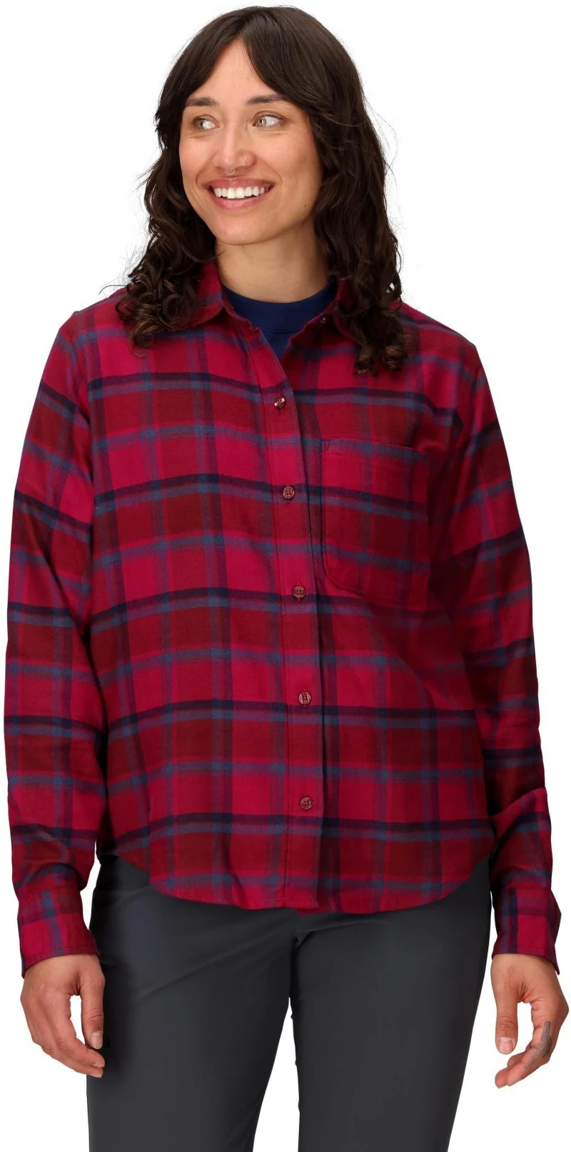 Rush Creek Lightweight Flannel LS - Womens - Image 9