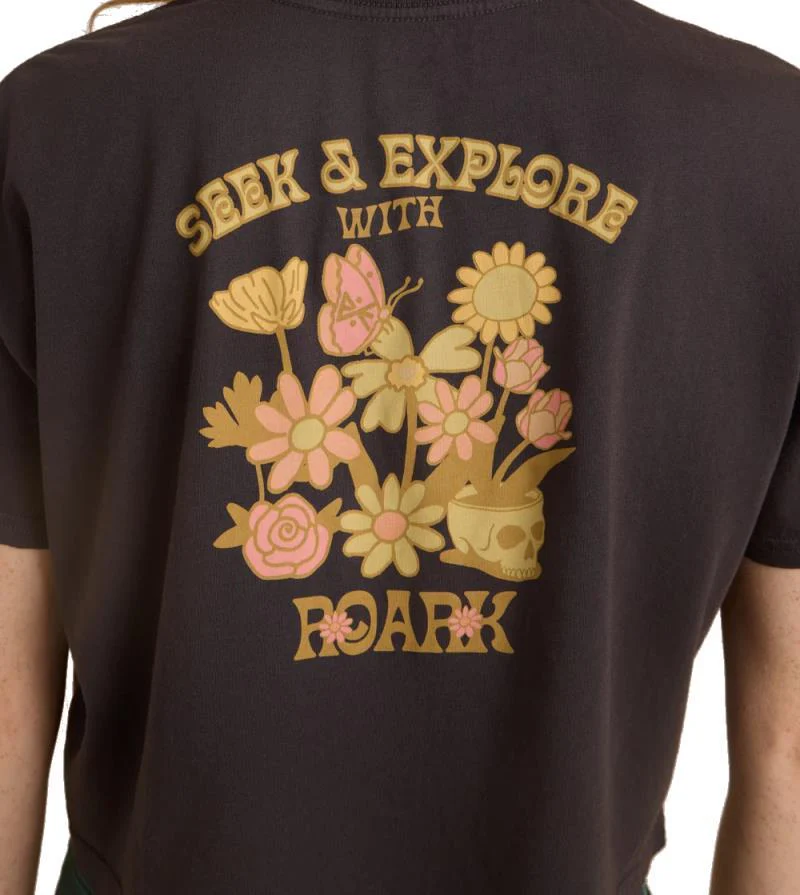 Seek Cropped Boxy Premium Tee - Womens - Image 4