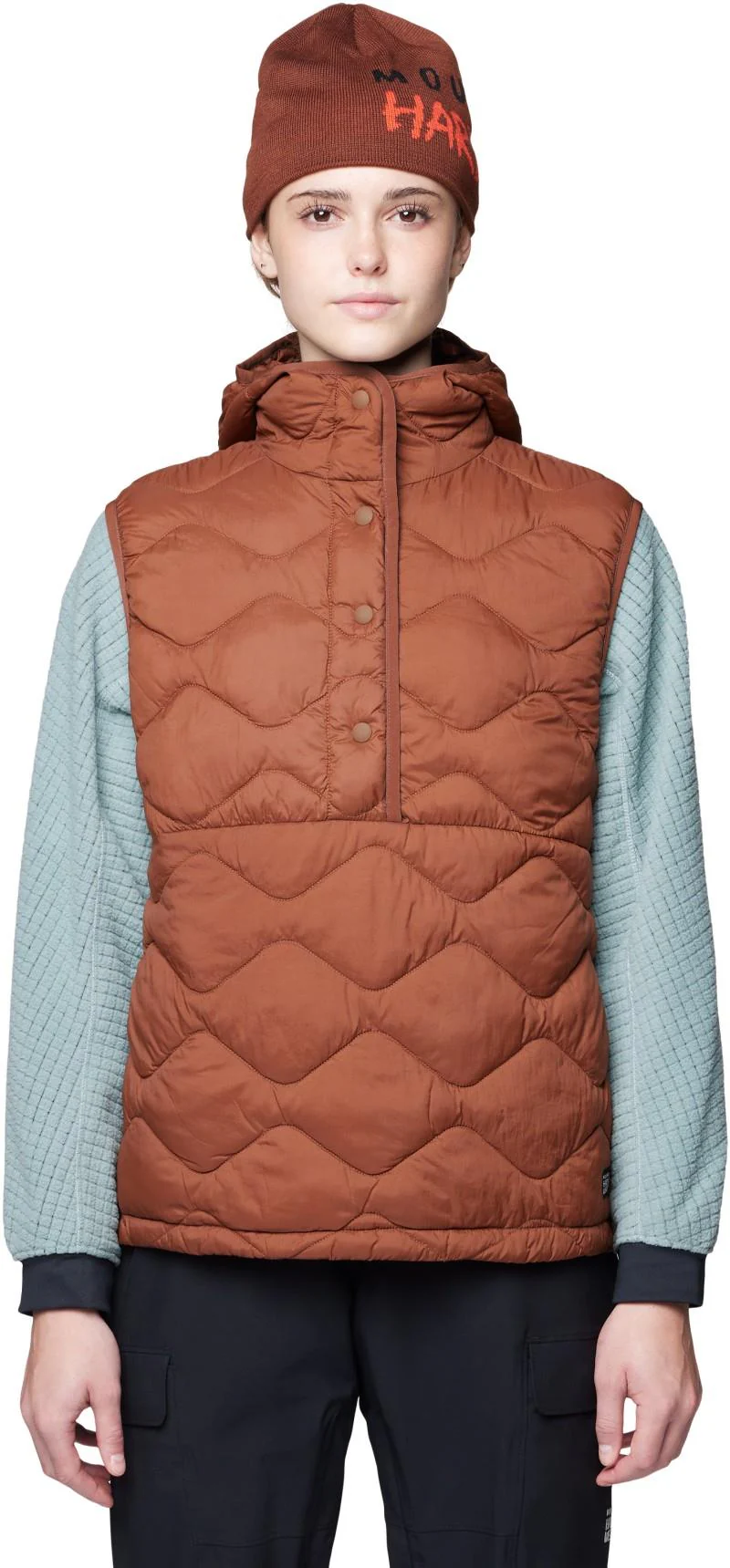 Seek Out Snap Neck Vest - Womens - Image 5