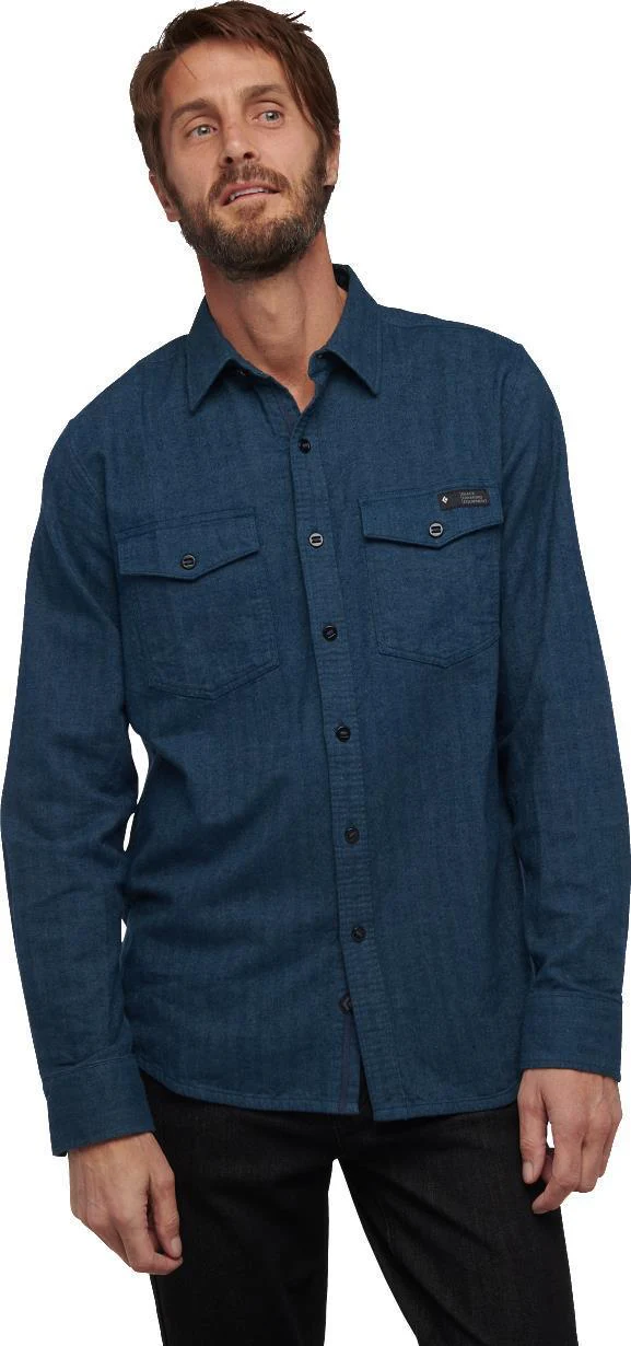 Sentinel LS Flannel Shirt - Mens - Image 7