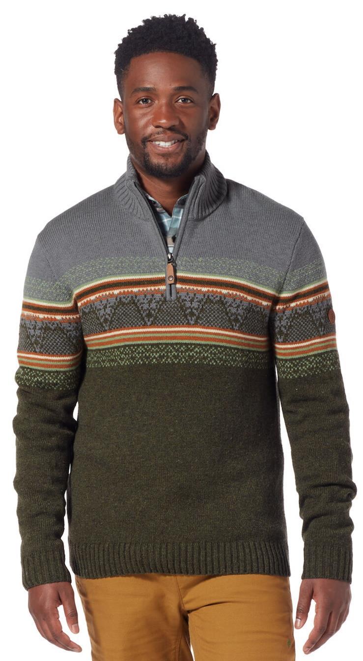 Sequoia 1/4 Zip Sweater - Mens - Image 12