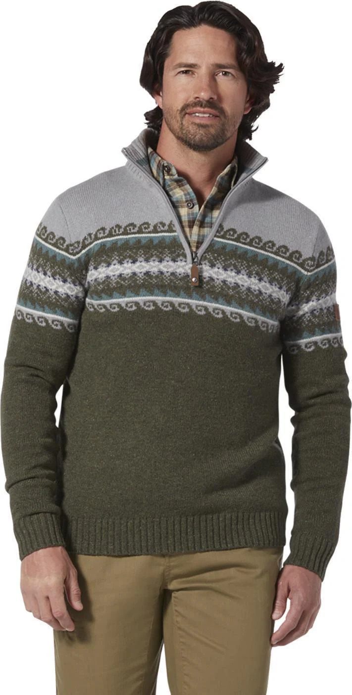 Sequoia 1/4 Zip Sweater - Mens - Image 7