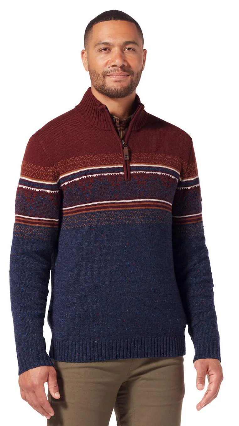 Sequoia 1/4 Zip Sweater - Mens - Image 9