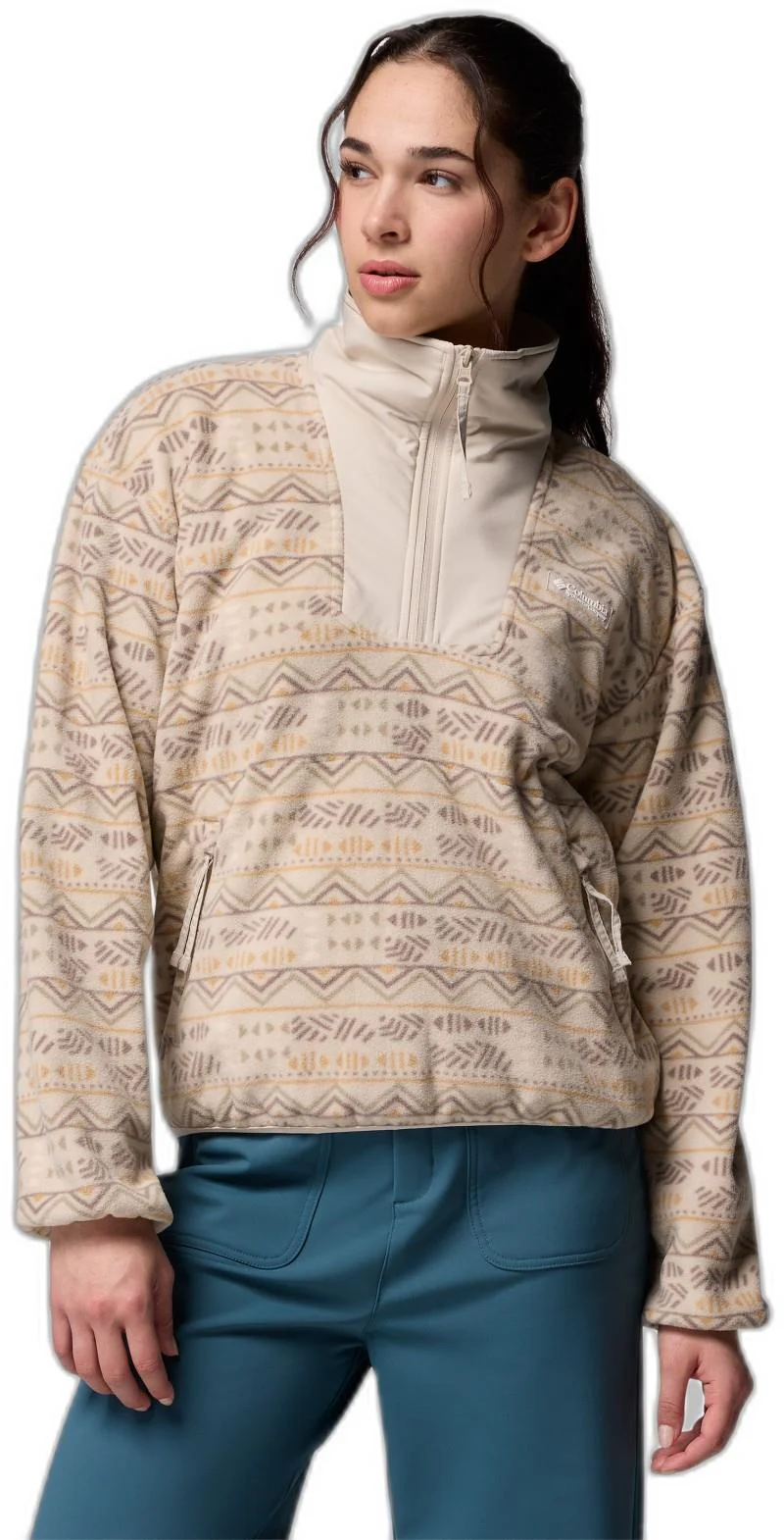 Sequoia Grove Printed Half Zip - Womens