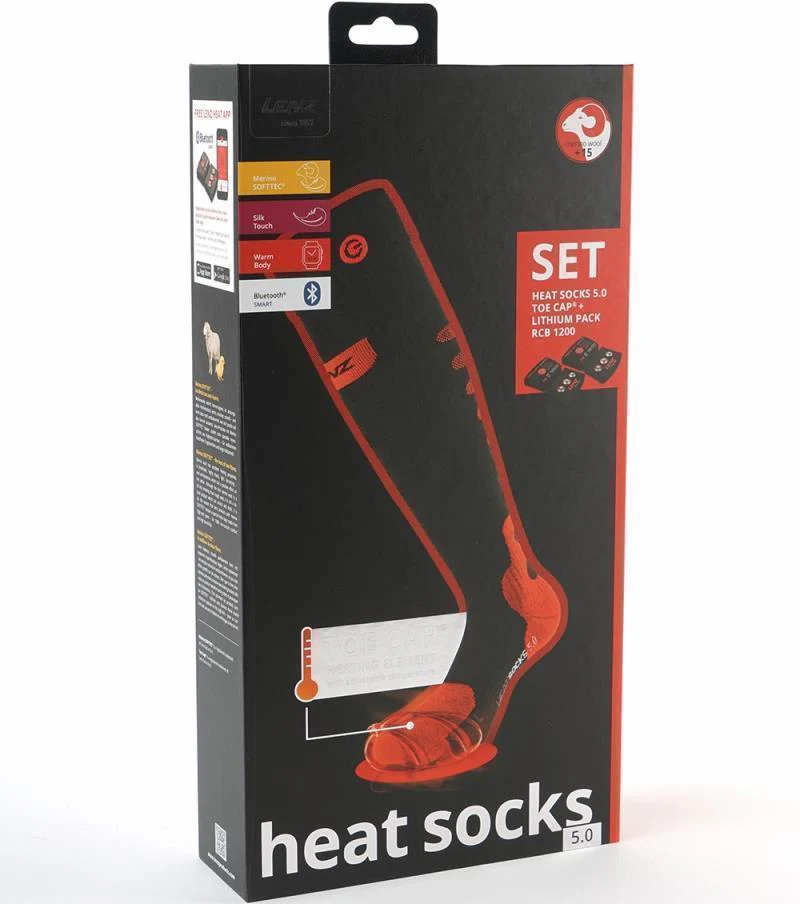 Set of Heat Socks 5.0 Toe Cap Slim Fit +RCB 1200 - Image 2