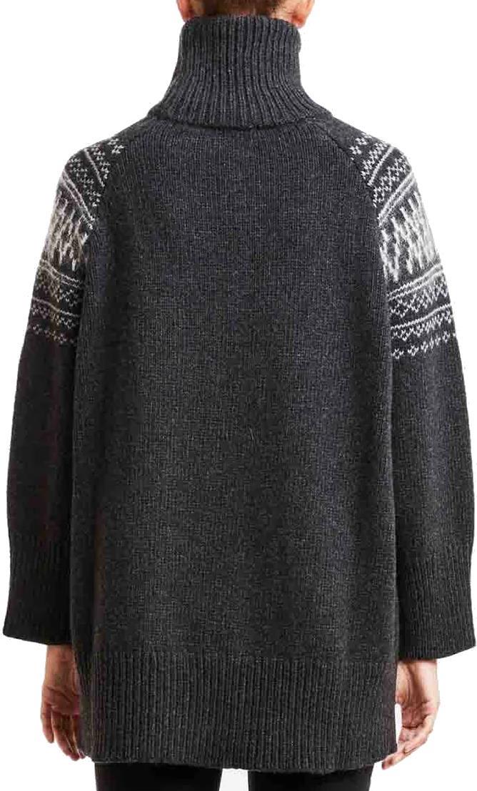 Setesdal Turtleneck Oversized Sweater - Womens - Image 9