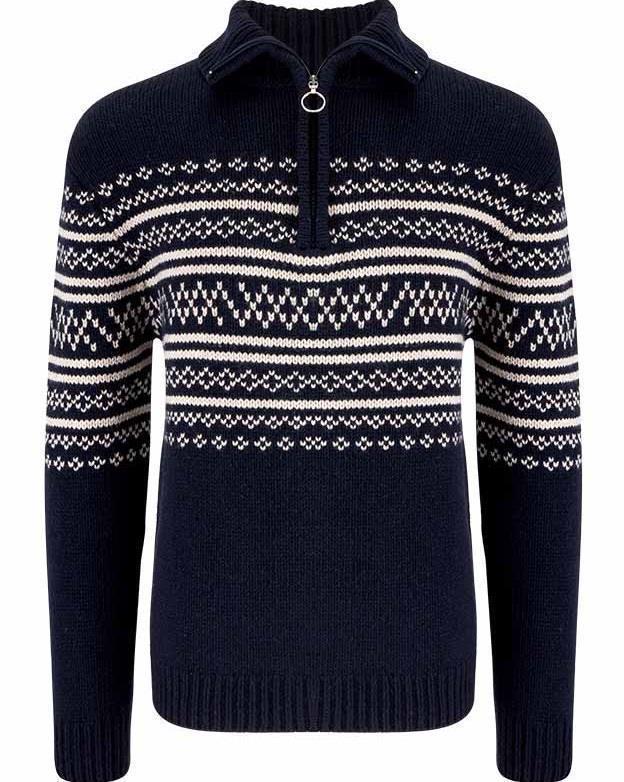Setesdal Zip Up Pullover - Mens - Image 3