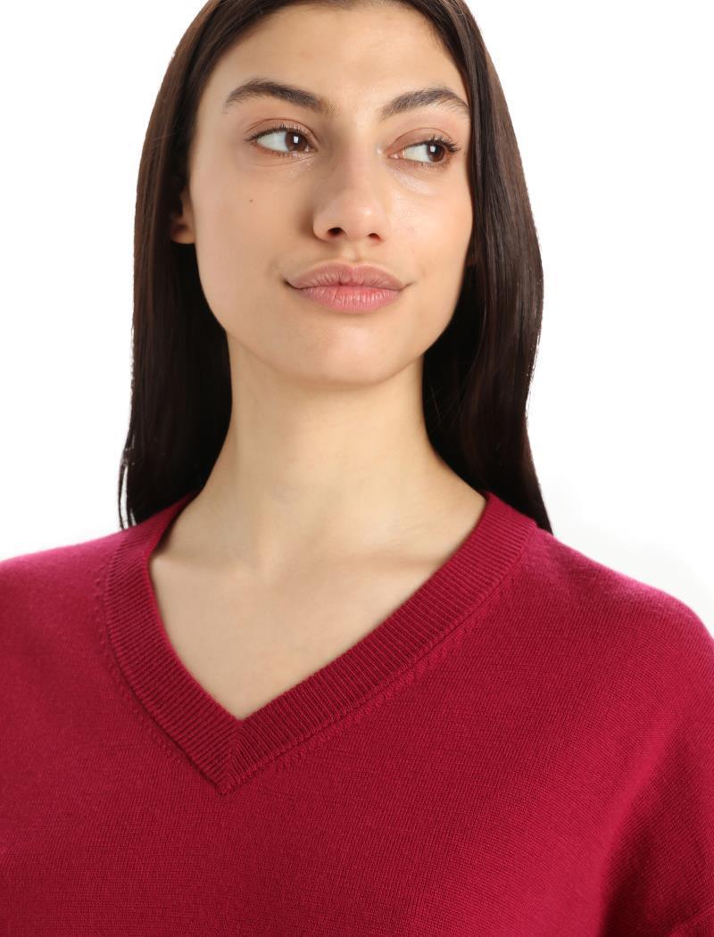 Shearer V-Neck Sweater - Womens - Image 15