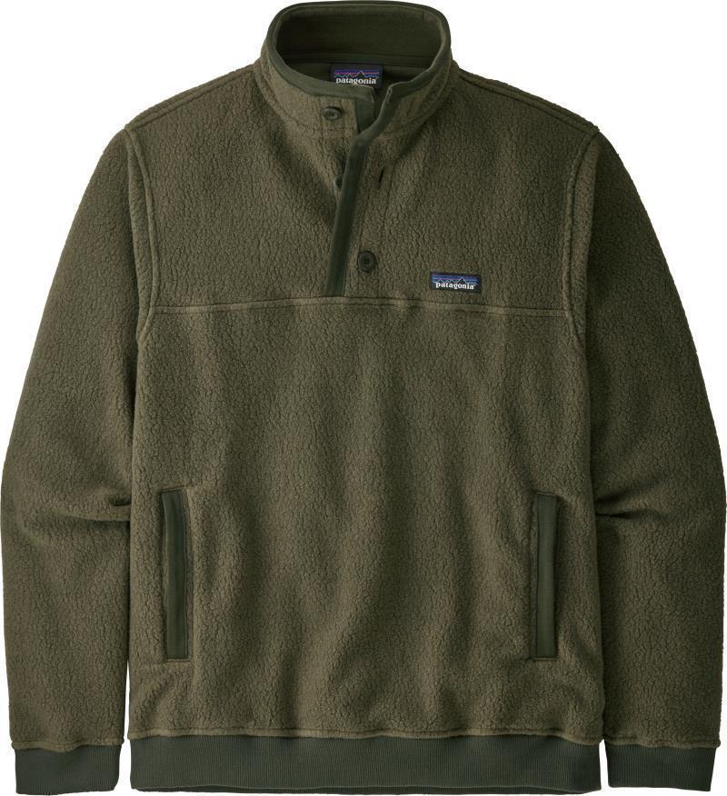 Shearling Button Pullover - Mens - Image 2