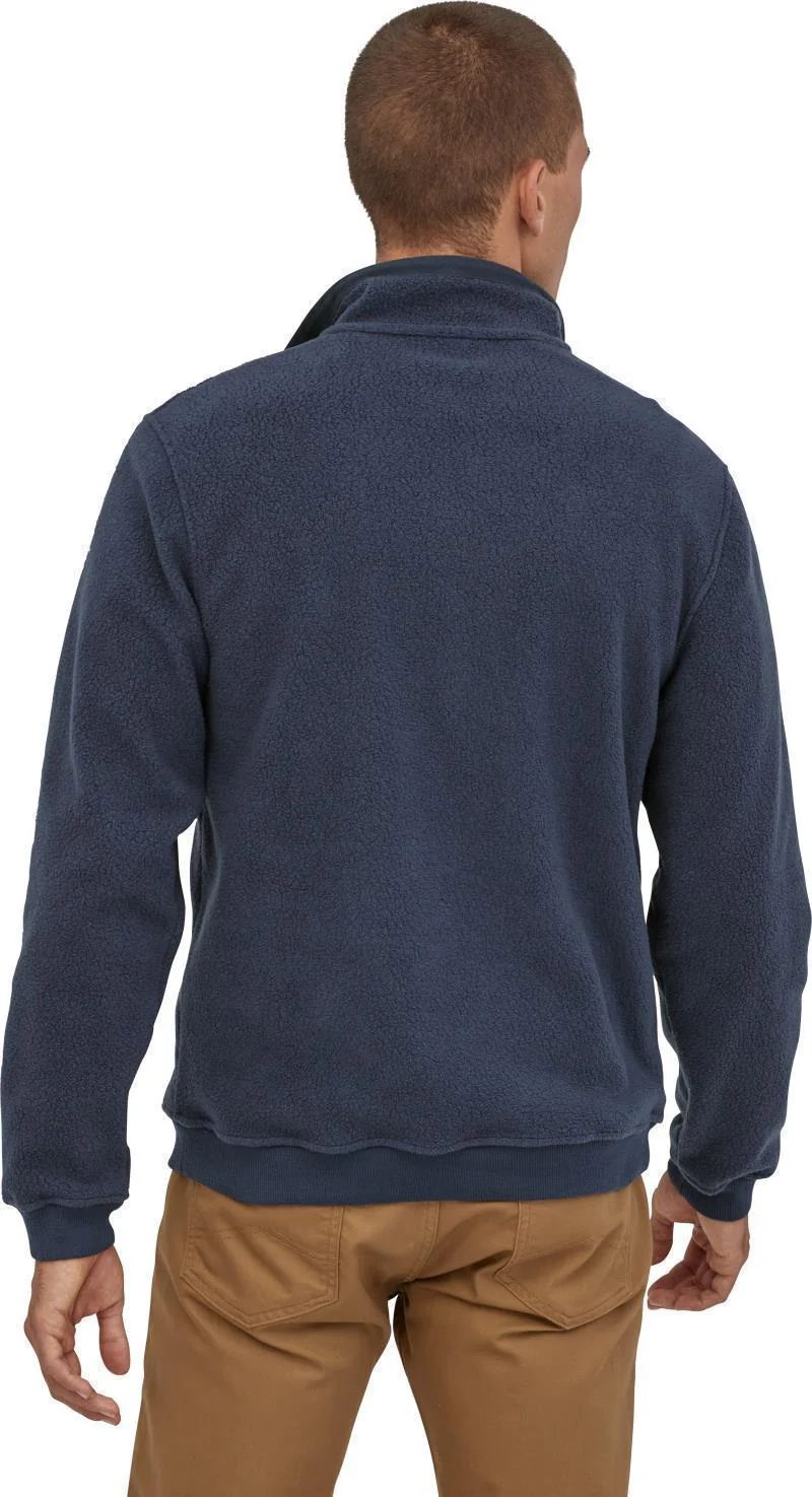 Shearling Button Pullover - Mens - Image 4
