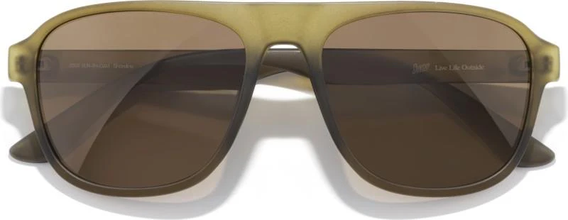 Shoreline, Olive Frame, Amber Lens - Image 2