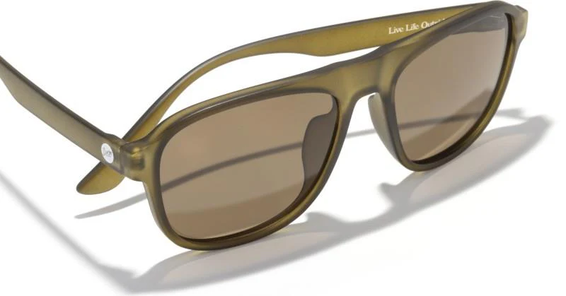 Shoreline, Olive Frame, Amber Lens - Image 3