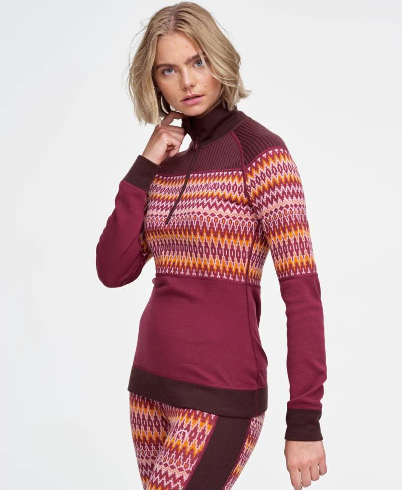 Silja Half Zip Baselayer - Womens - Image 3