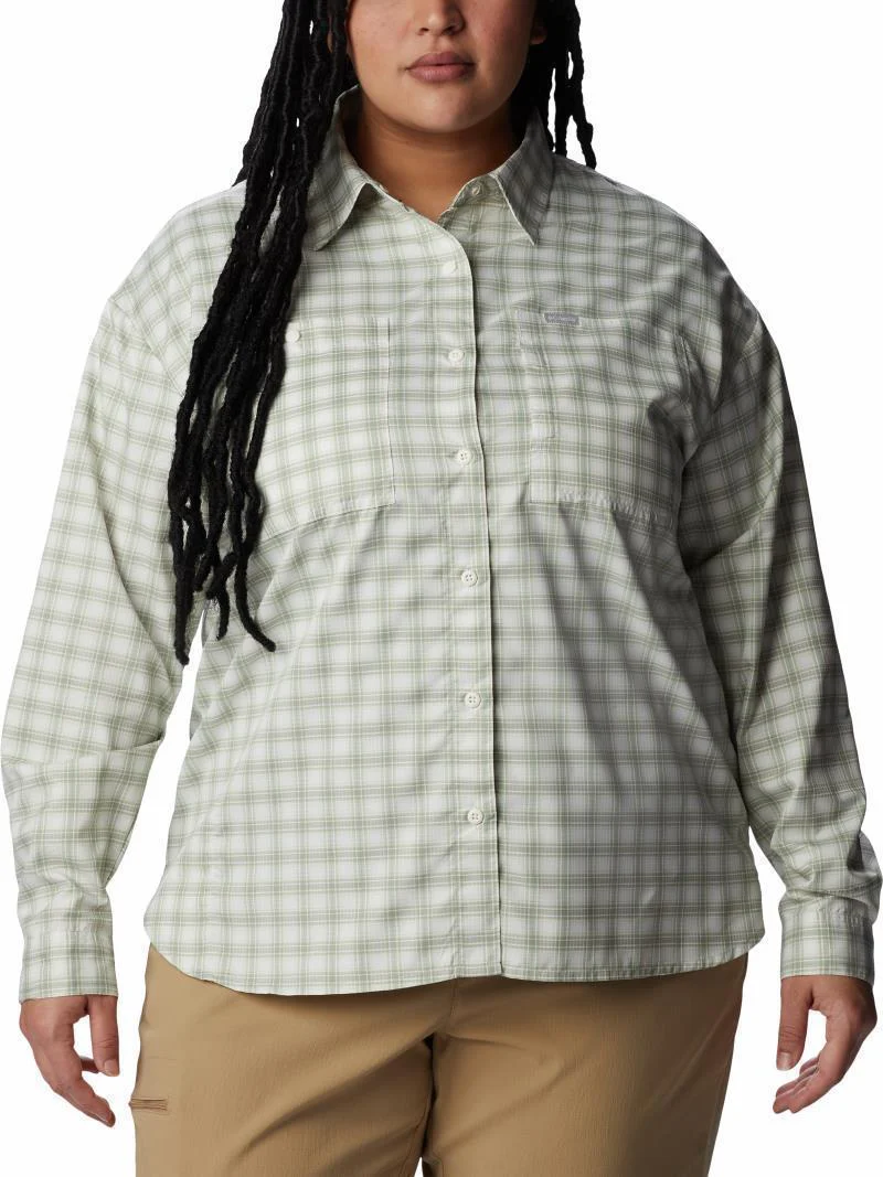 Silver Ridge Utility Patterned LS Shirt, Extended - Womens - Image 11