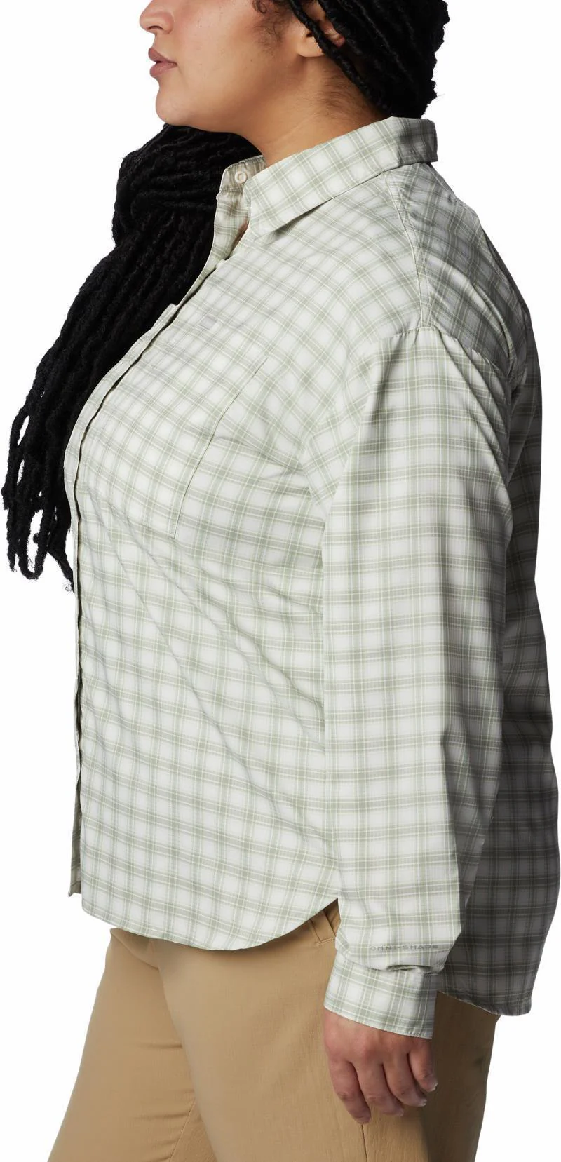 Silver Ridge Utility Patterned LS Shirt, Extended - Womens - Image 12
