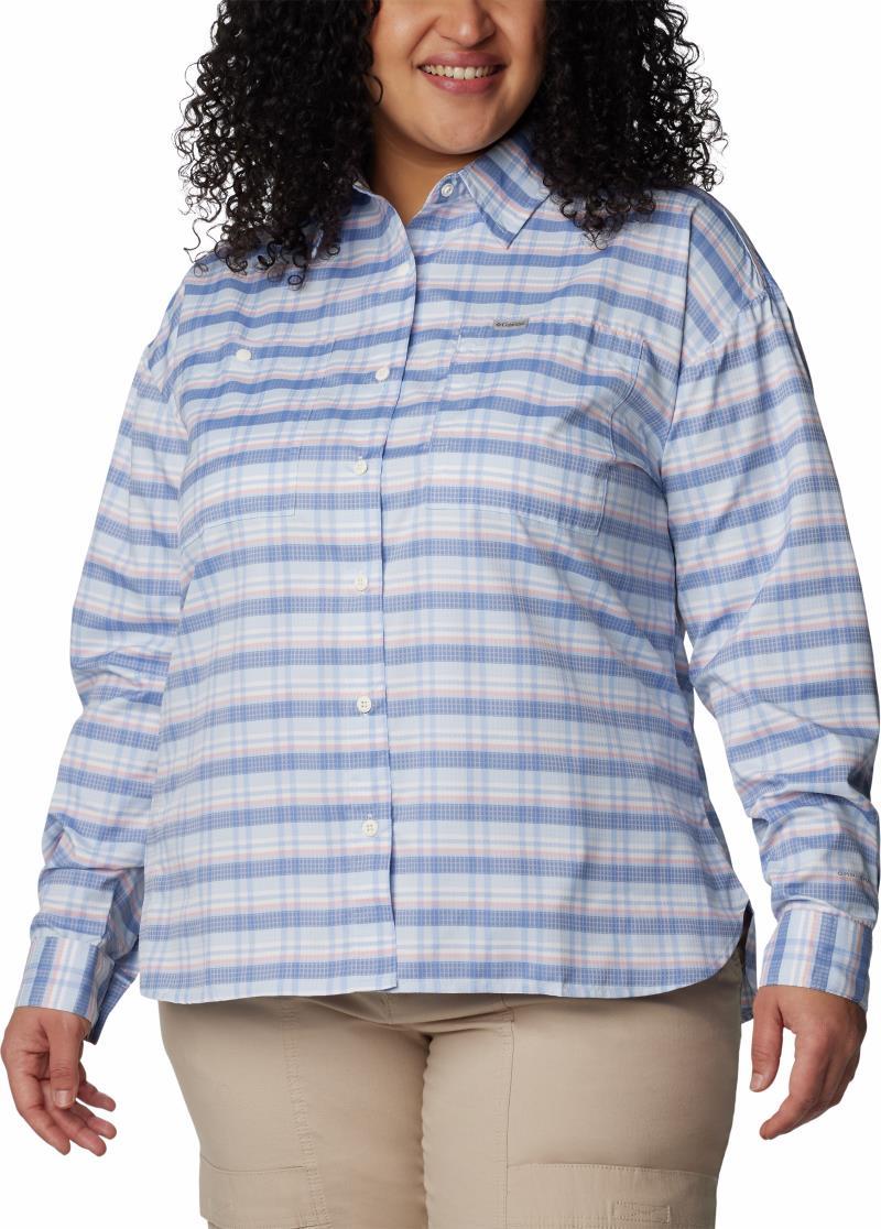 Silver Ridge Utility Patterned LS Shirt, Extended - Womens - Image 18