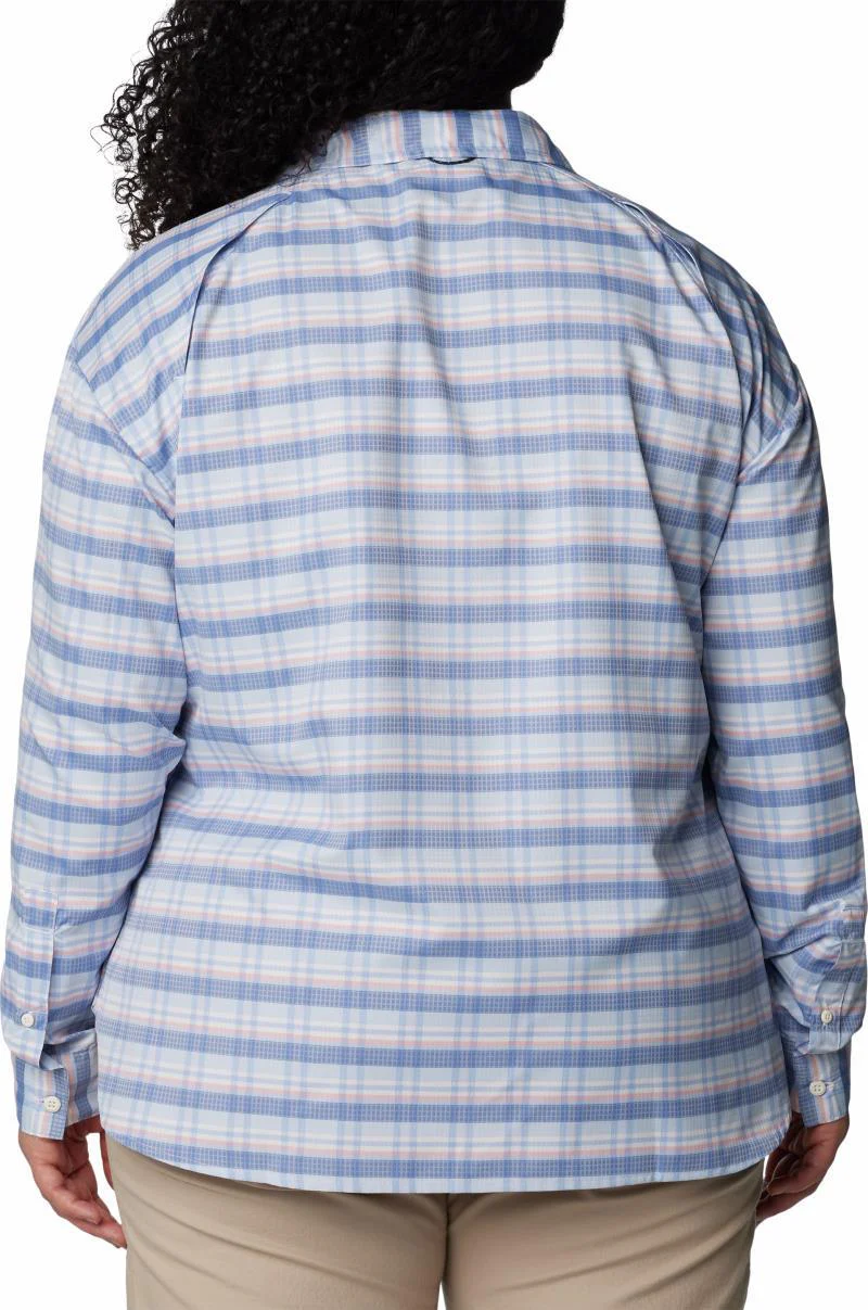Silver Ridge Utility Patterned LS Shirt, Extended - Womens - Image 19