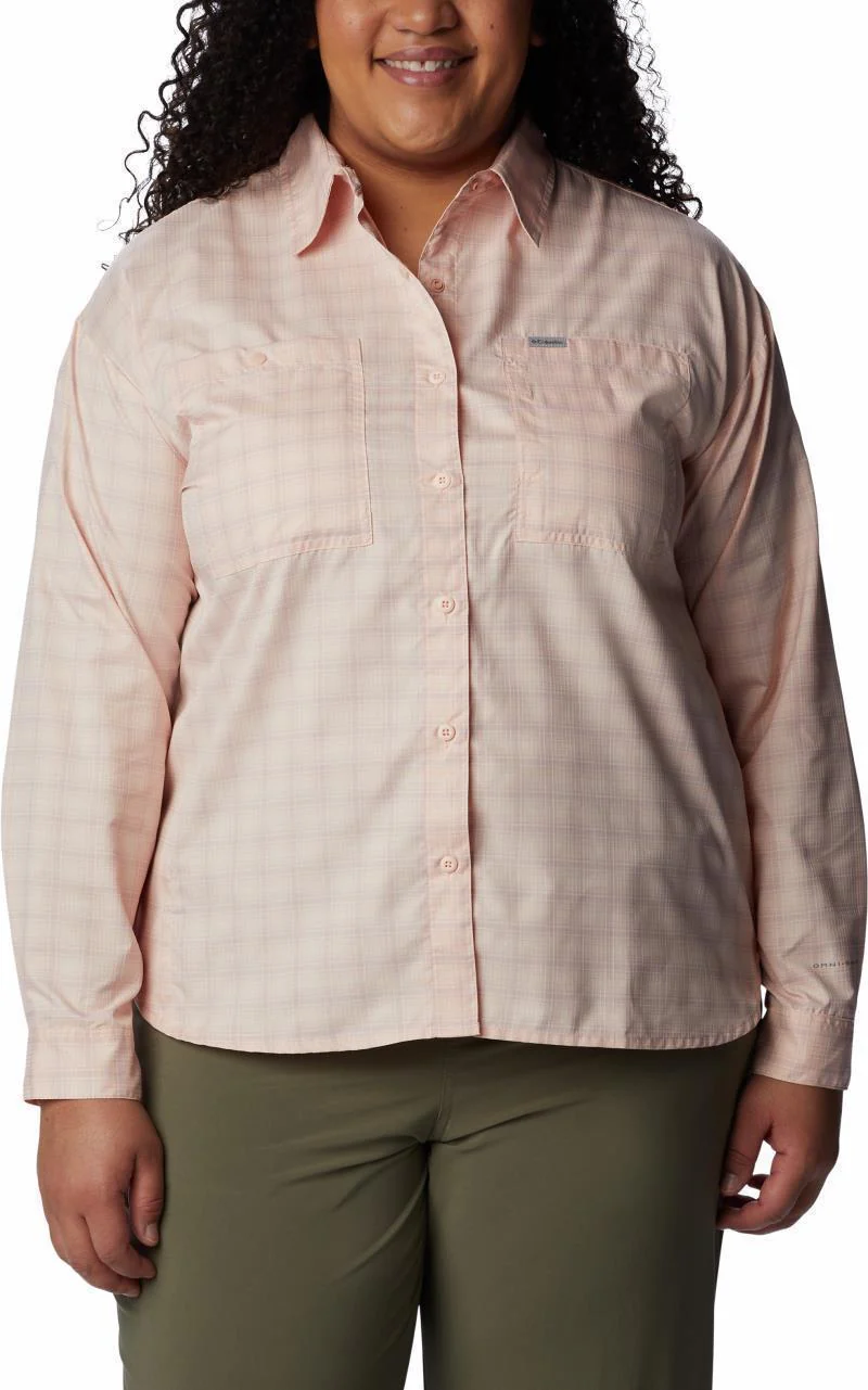 Silver Ridge Utility Patterned LS Shirt, Extended - Womens - Image 2