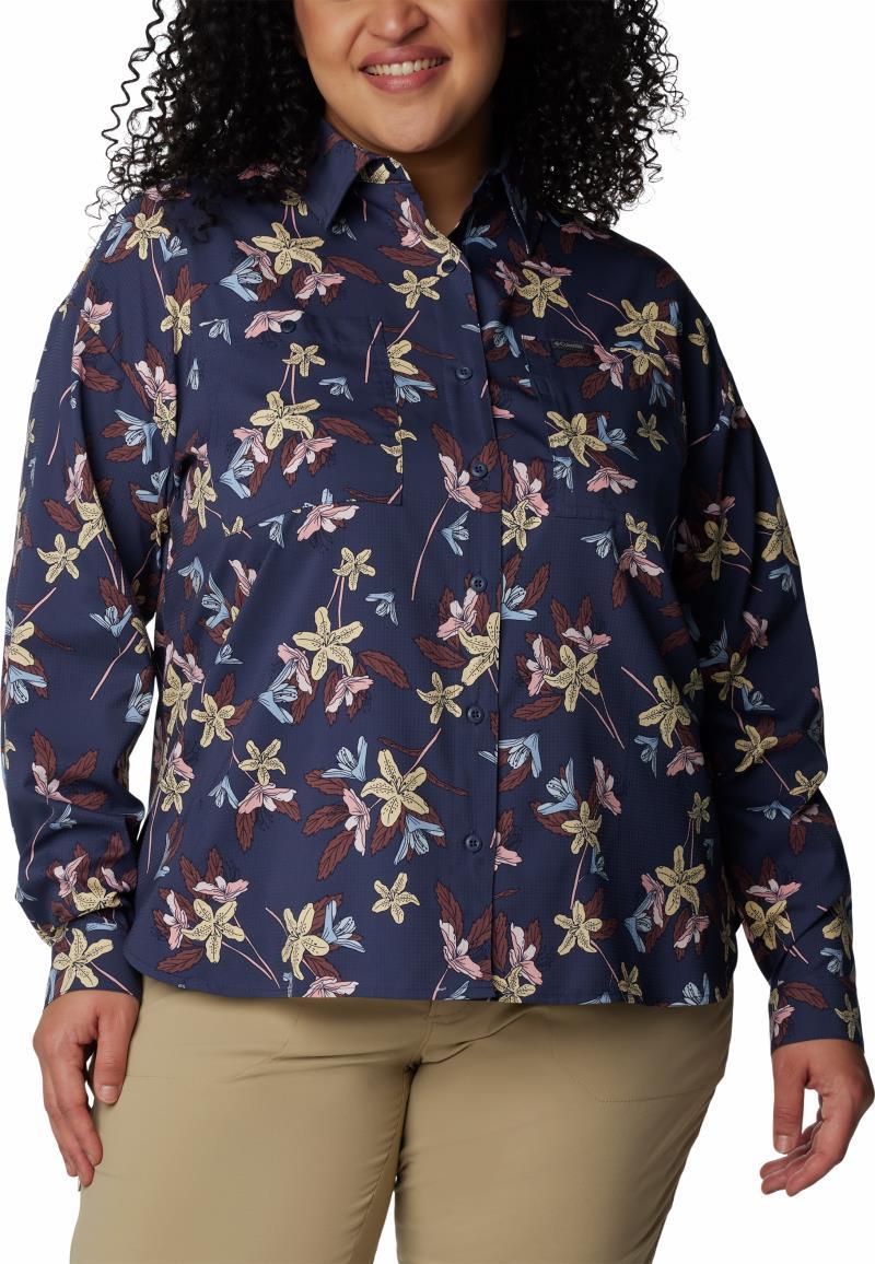 Silver Ridge Utility Patterned LS Shirt, Extended - Womens - Image 20