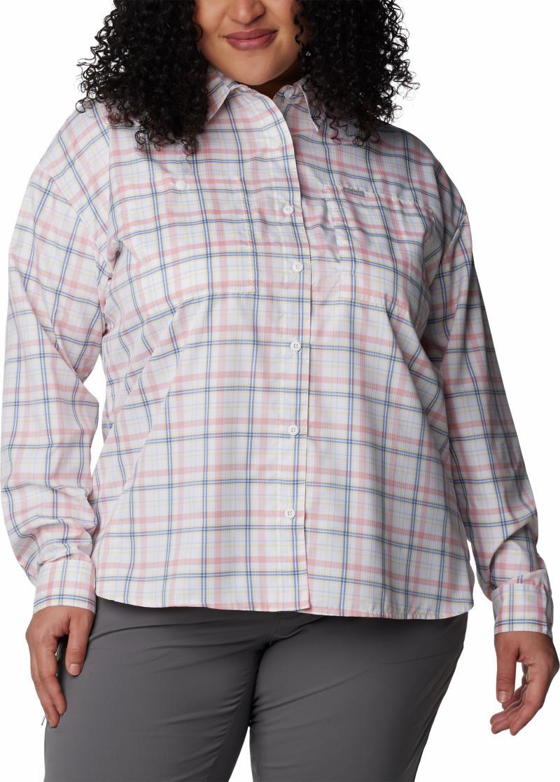 Silver Ridge Utility Patterned LS Shirt, Extended - Womens - Image 22