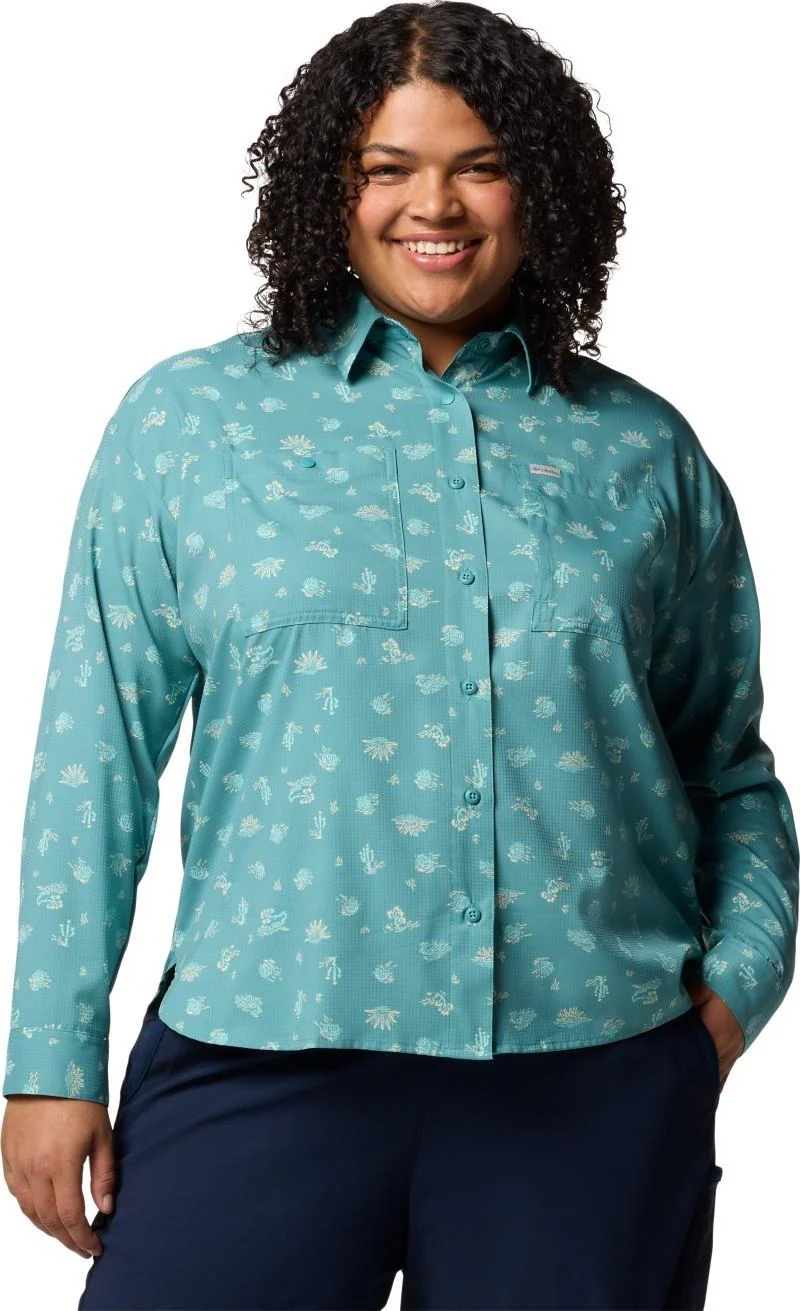 Silver Ridge Utility Patterned LS Shirt, Extended - Womens - Image 27
