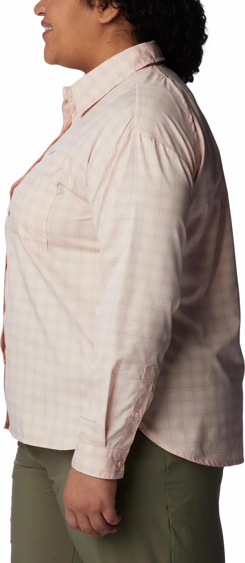 Silver Ridge Utility Patterned LS Shirt, Extended - Womens - Image 3