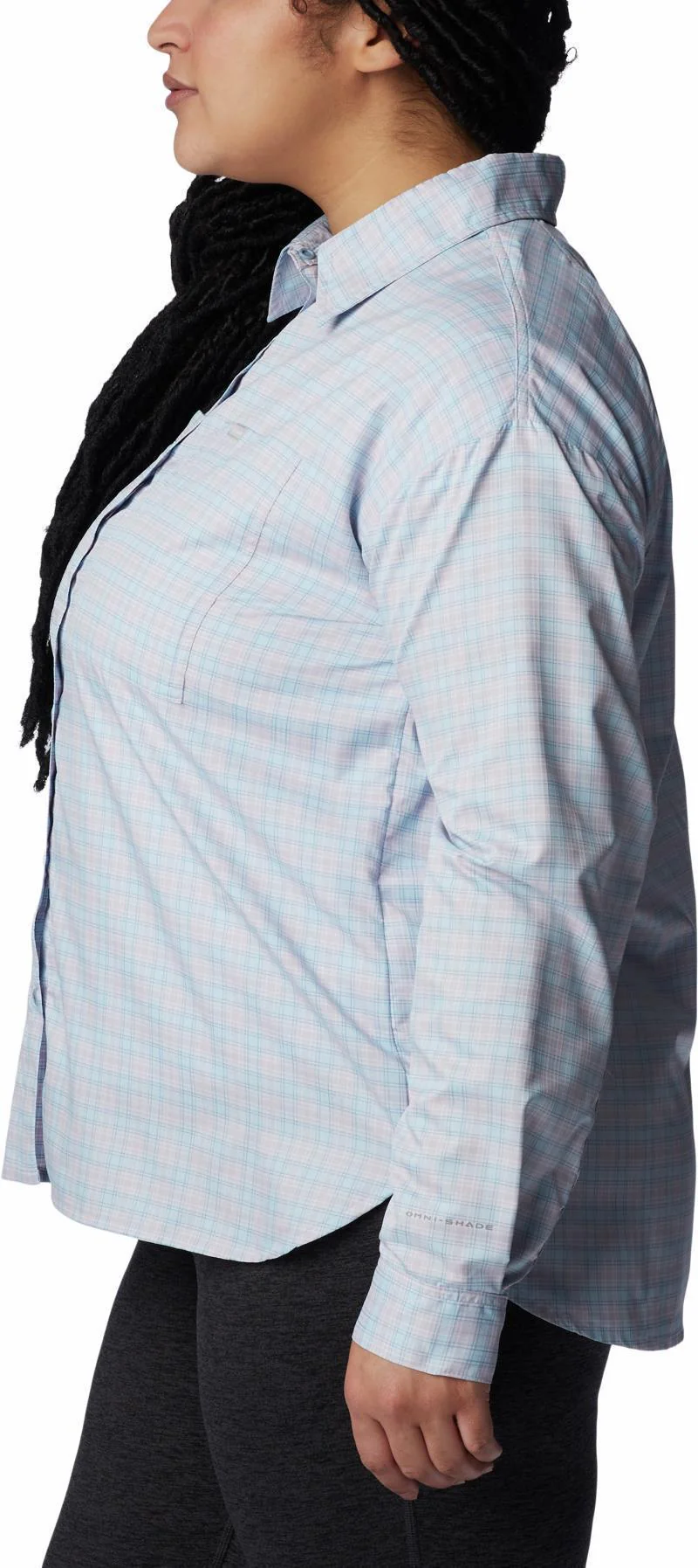 Silver Ridge Utility Patterned LS Shirt, Extended - Womens - Image 7