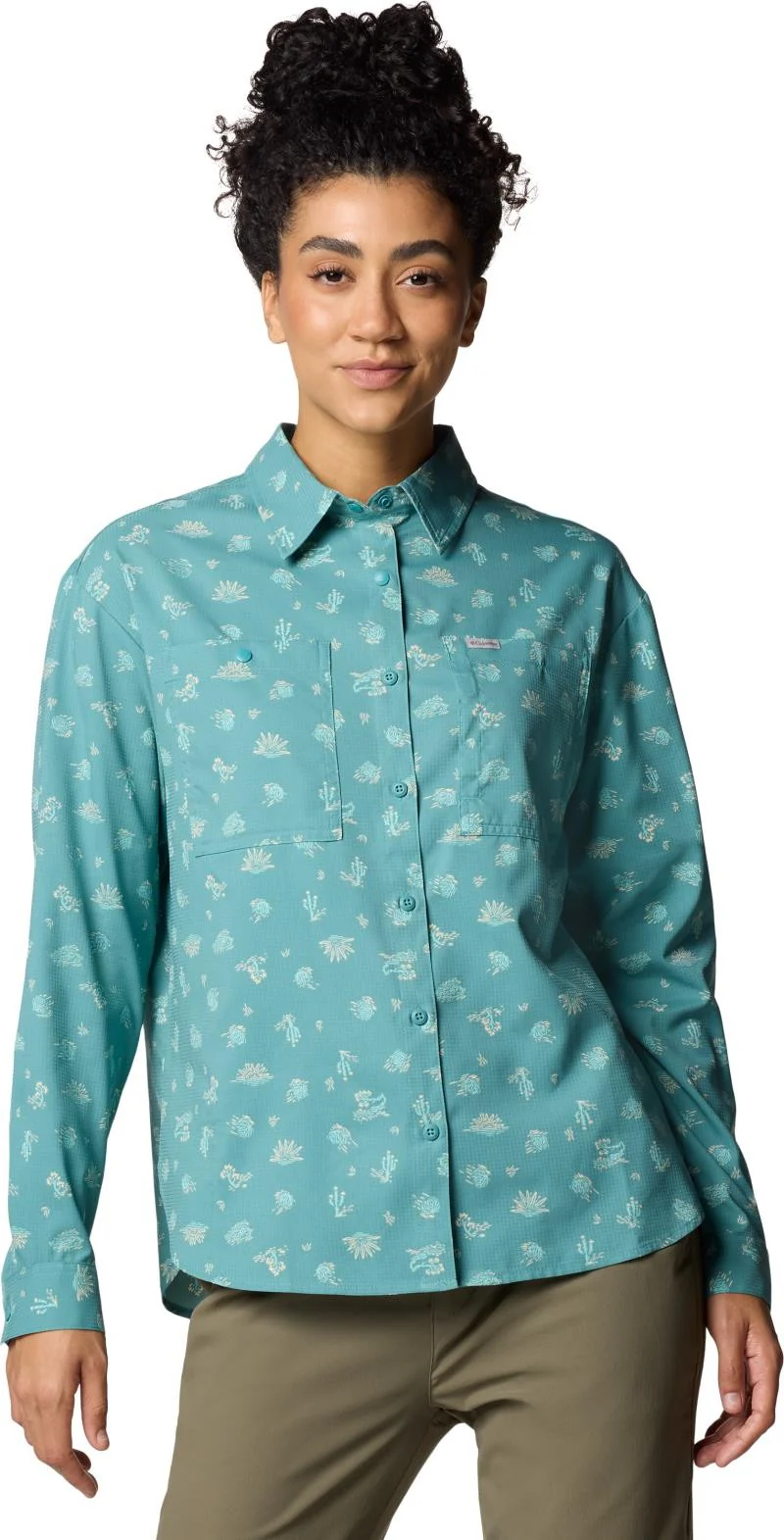 Silver Ridge Utility Patterned LS Shirt - Womens - Image 4