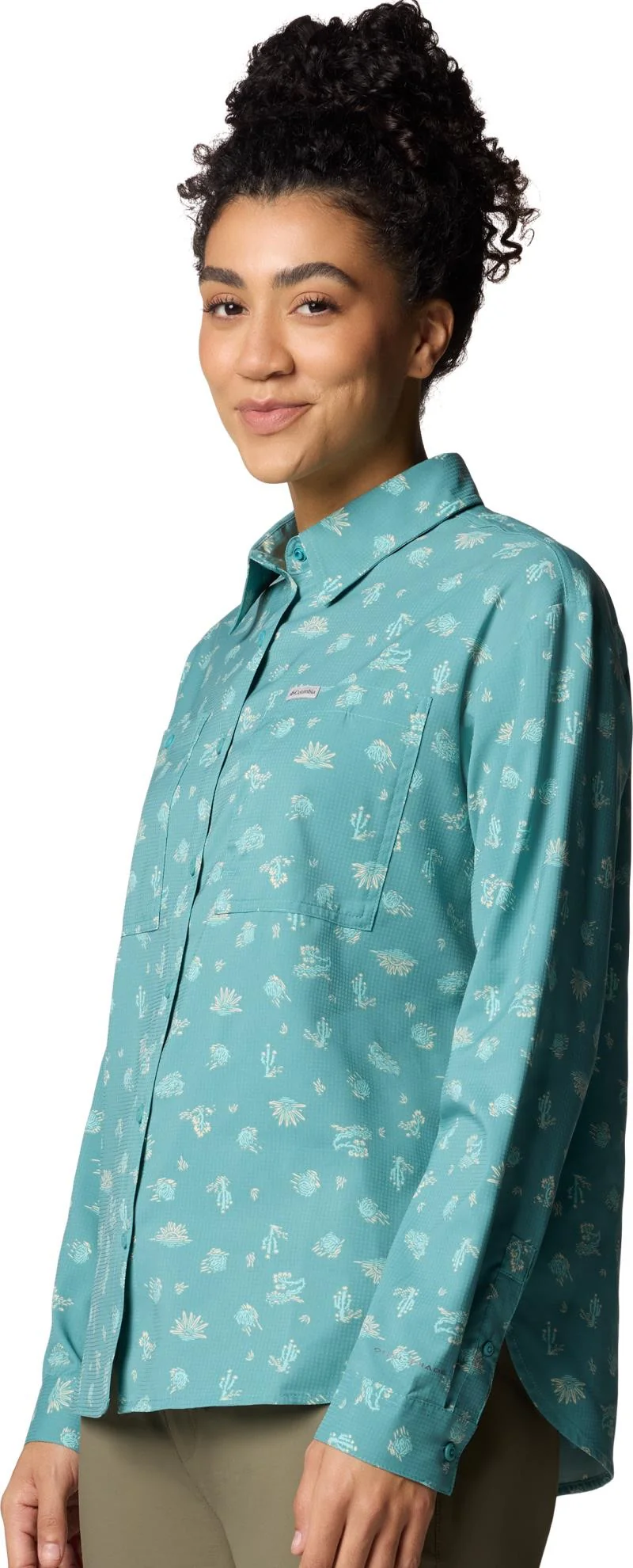 Silver Ridge Utility Patterned LS Shirt - Womens - Image 5